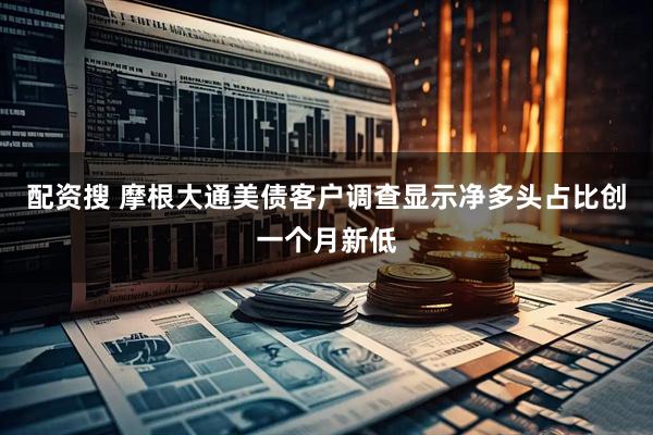 配资搜 摩根大通美债客户调查显示净多头占比创一个月新低